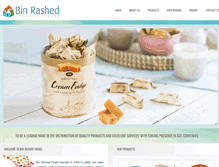 Tablet Screenshot of binrashedqatar.com